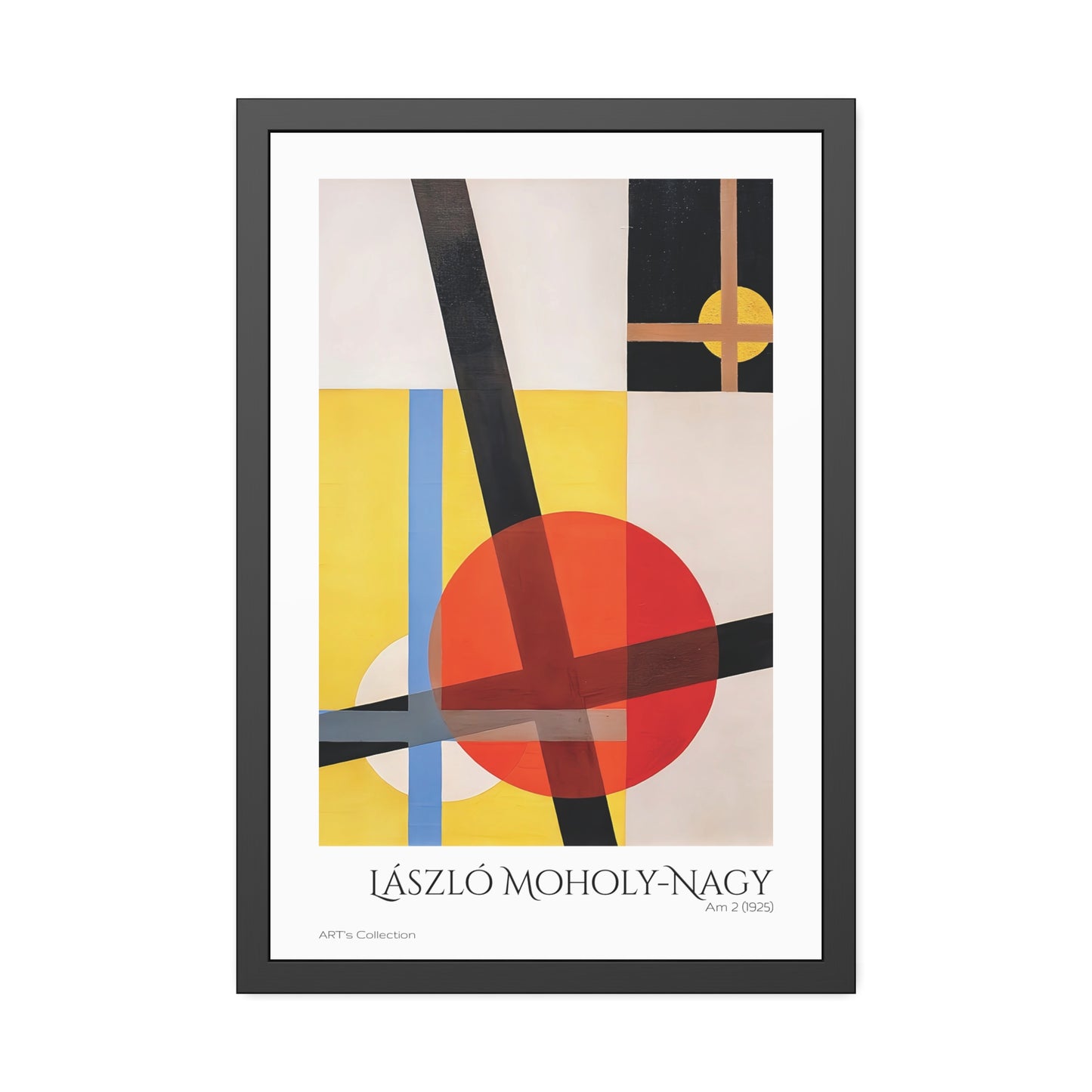 Am 2 (1925) by László Moholy-Nagy  / Affiche Encadrée série ART's Collection