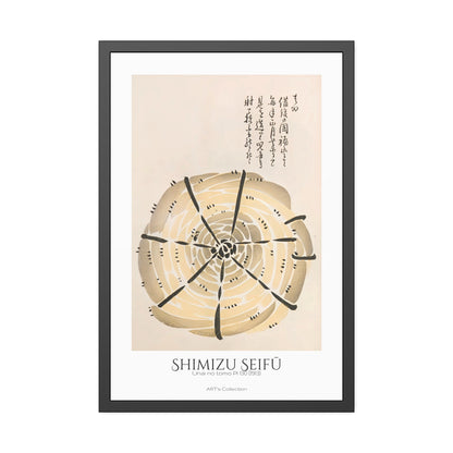 Unai no tomo Pl 130 (1913) by Shimizu Seifu / Affiche Encadrée série ART's Collection
