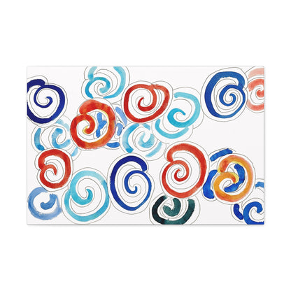 Escargots (1953) by Henri Matisse / Reproduction Fine Art sur Toile / Flanc Large Epaisseur 3.2 cm - 1.25 inch
