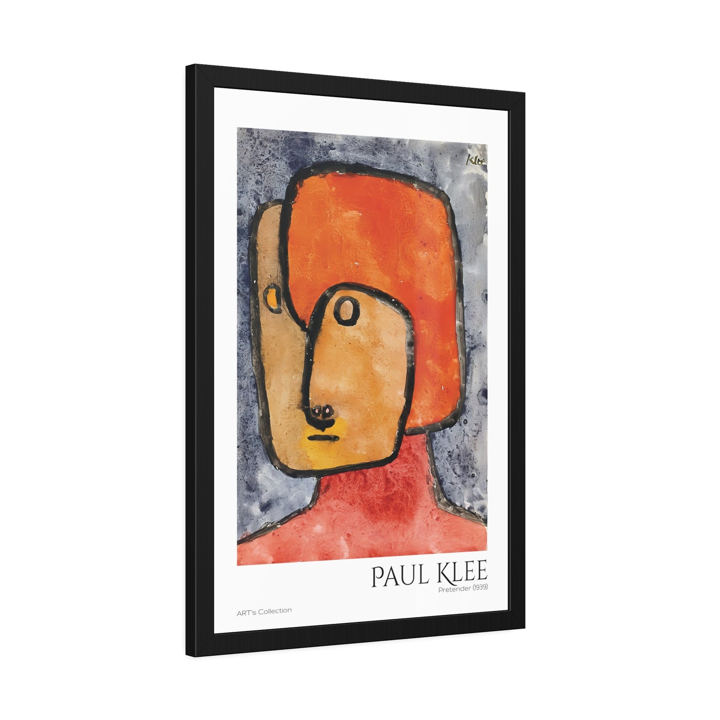 Pretender (1939)  by Paul Klee / Affiche Encadrée série ART's Collection