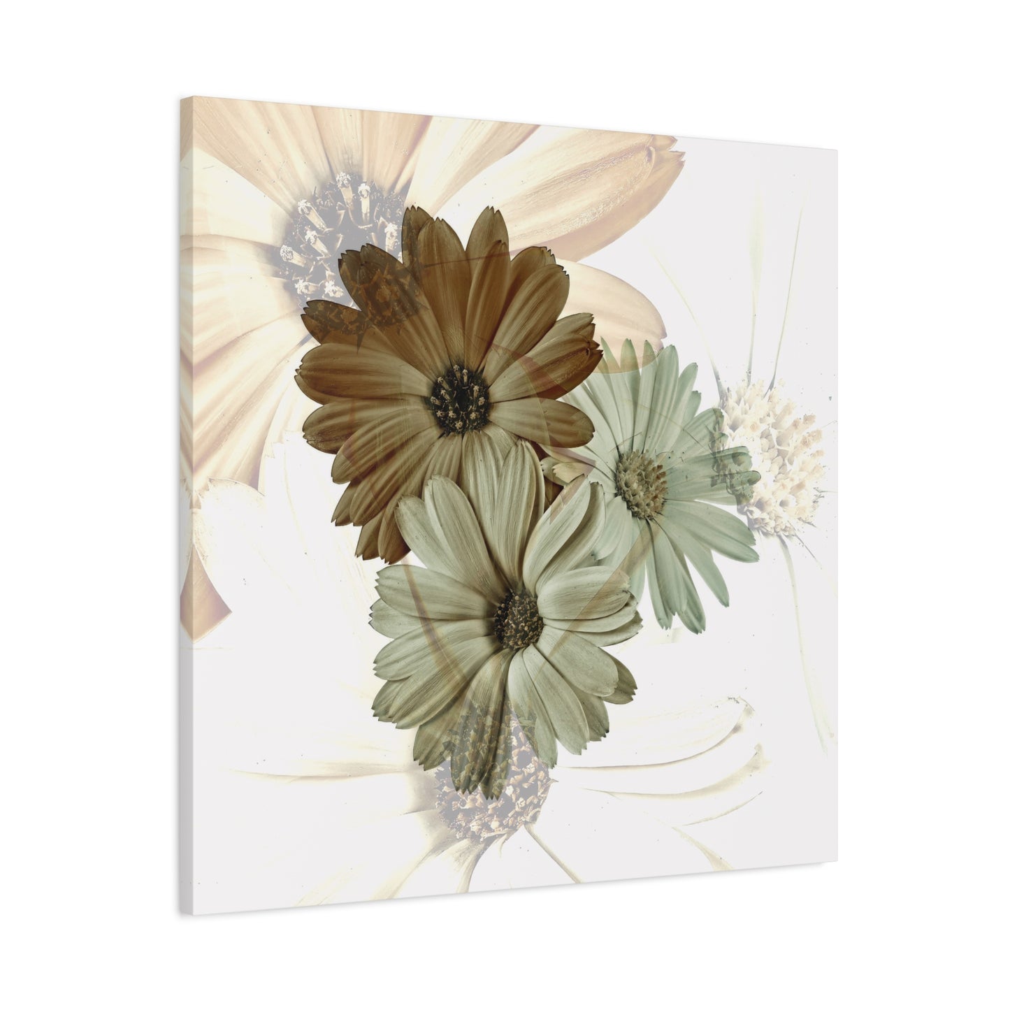 Collection Signature "FLORAL Numéro 12" sur Toile Fine Art sur Toile / Epaisseur 3,2cm - 1'25 po