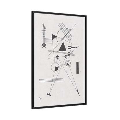 Wassily Kandinsky / Lithographie No. 1 (1925) / Toile encadrée sur caisse américaine