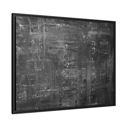 Tableau Intemporel Ardoise Soft "Série Sign Collections" / Toile encadrée sur caisse américaine