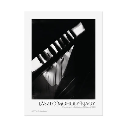 Fotogramm (between 1925 and 1928) by László Moholy-Nagy / Affiche imprimée - Série ART's Collection