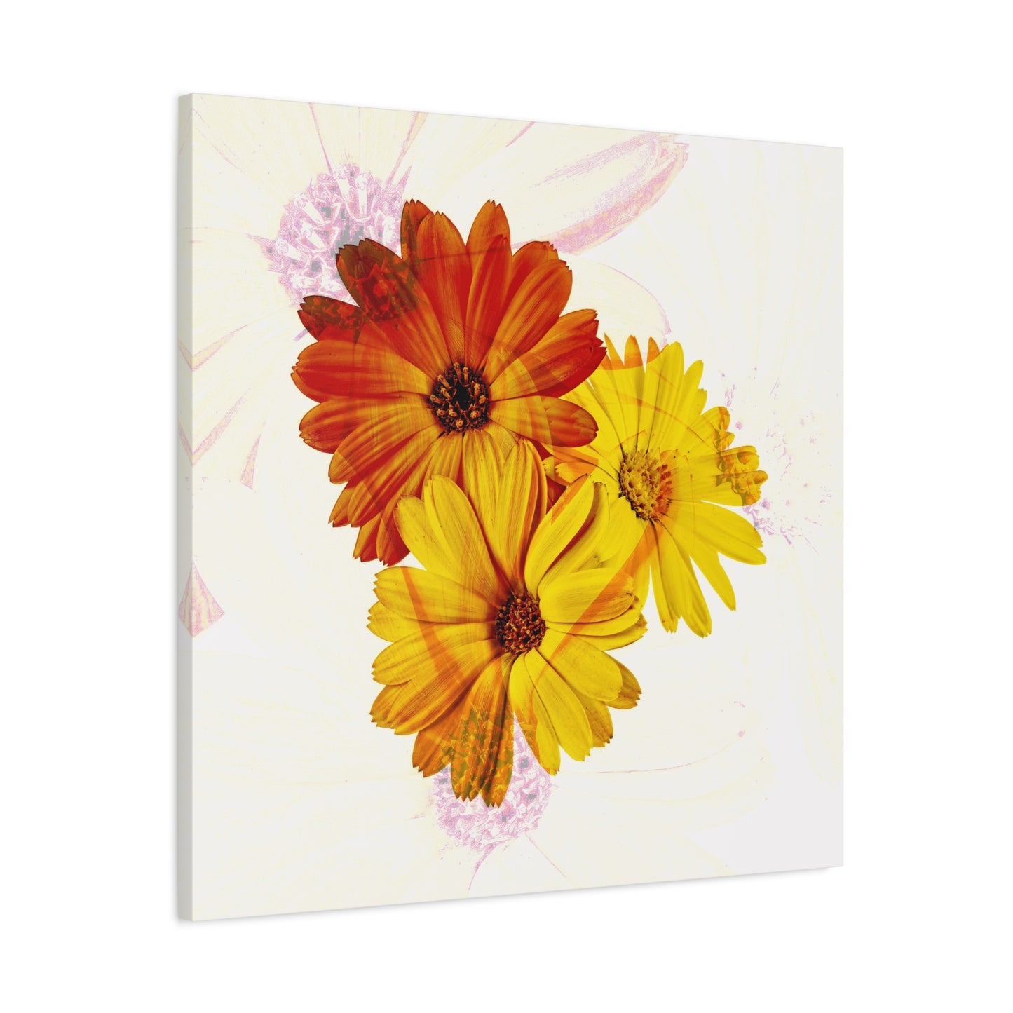 Collection Signature "FLORAL Numéro 13" sur Toile Fine Art sur Toile / Epaisseur 3,2cm - 1'25 po
