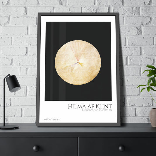 Series SUW, No 14 Swan (1914 -1915) by Hilma af Klint  / Affiche Encadrée série ART's Collection