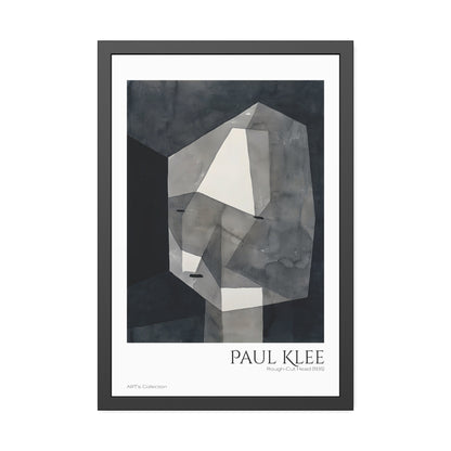 Rough-Cut Head (1935)  by Paul Klee / Affiche Encadrée série ART's Collection