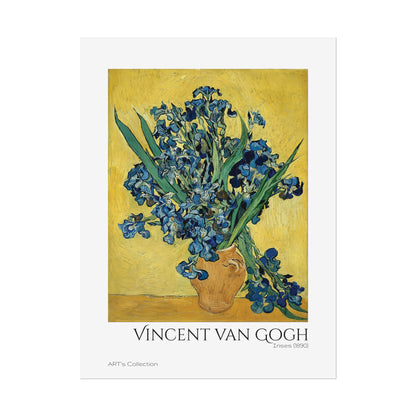 Irises (1890) by Vincent van Gogh / Affiche imprimée - Série ART's Collection