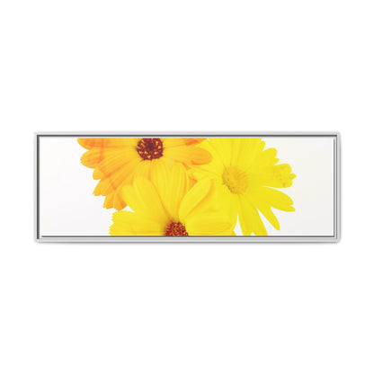 Collection Signature "FLORAL Numéro 16" sur Toile encadrée avec caisse américaine