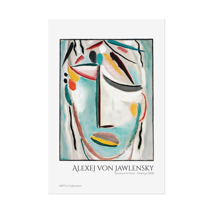 Saviour's face - Martyr (1919) by Alexej von Jawlensky  / Affiche imprimée - Série ART's Collection