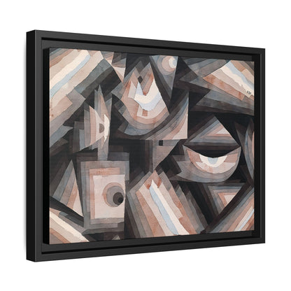 Crystal gradation (1922) by Paul Klee / Toile encadrée sur caisse américaine