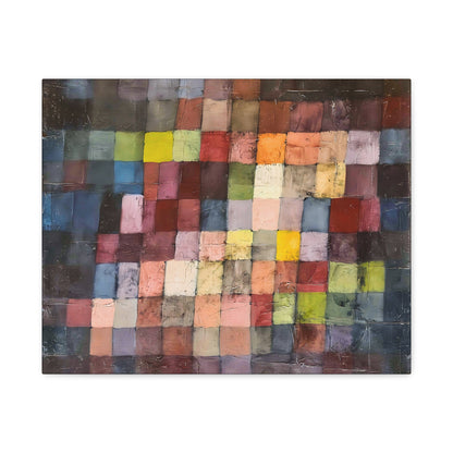 Ancient Sound (1925) by Paul Klee / Reproduction Fine Art sur Toile / Large Epaisseur 3.2 cm - 1.25 inch