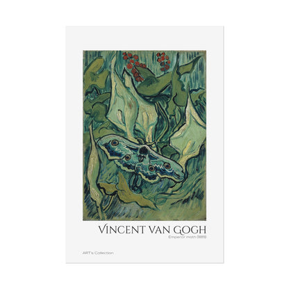 Emperor moth (1889) by Vincent van Gogh / Affiche imprimée - Série ART's Collection