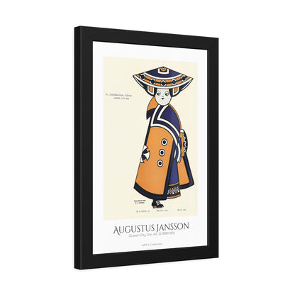 Queen City Ink, Ad. 32 (1890-1913) by Augustus Jansson  / Affiche Encadrée série ART's Collection