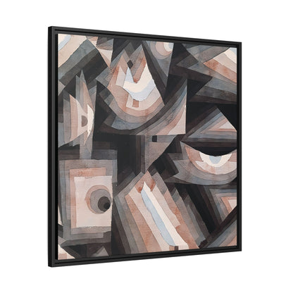Crystal gradation (1922) by Paul Klee / Toile encadrée sur caisse américaine