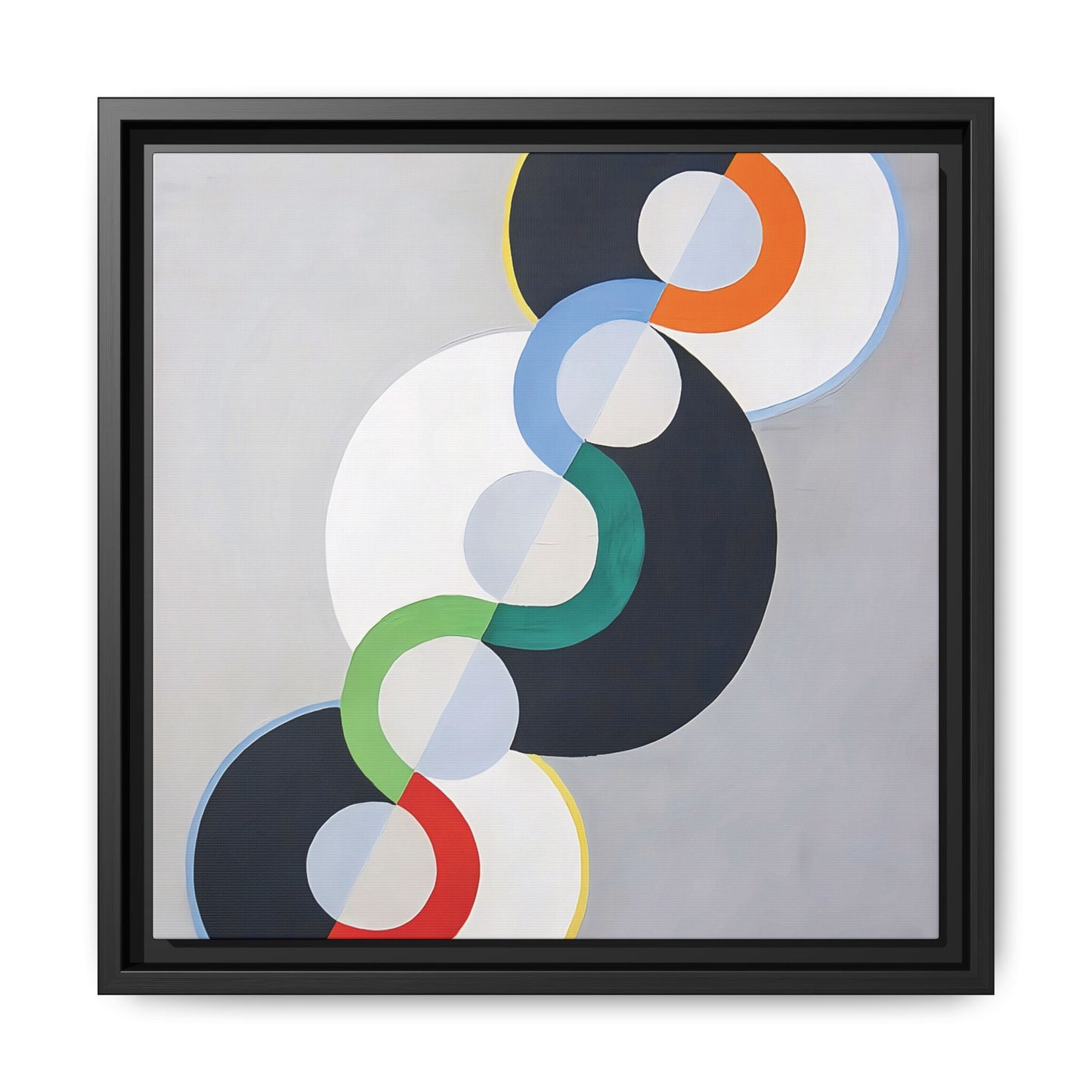 Endless Rhythm by Robert Delaunay  / Toile encadrée sur caisse américaine