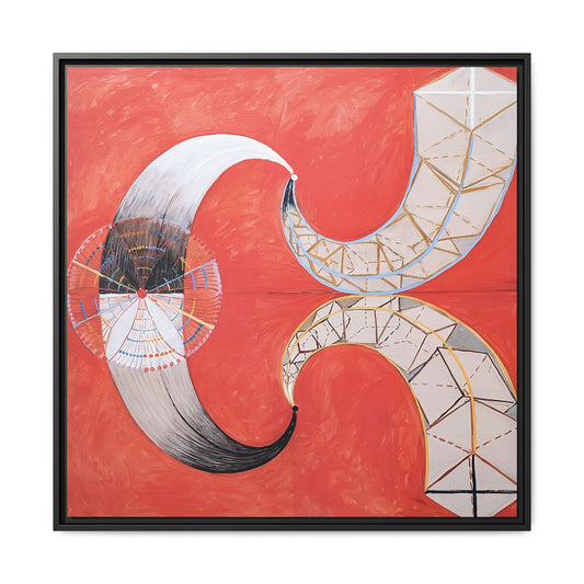 Group IX-SUW, The Swan, No. 9 (1915) by Hilma af Klint   / Toile encadrée sur caisse américaine