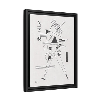 Wassily Kandinsky / Lithographie No. 1 (1925) / Toile encadrée sur caisse américaine