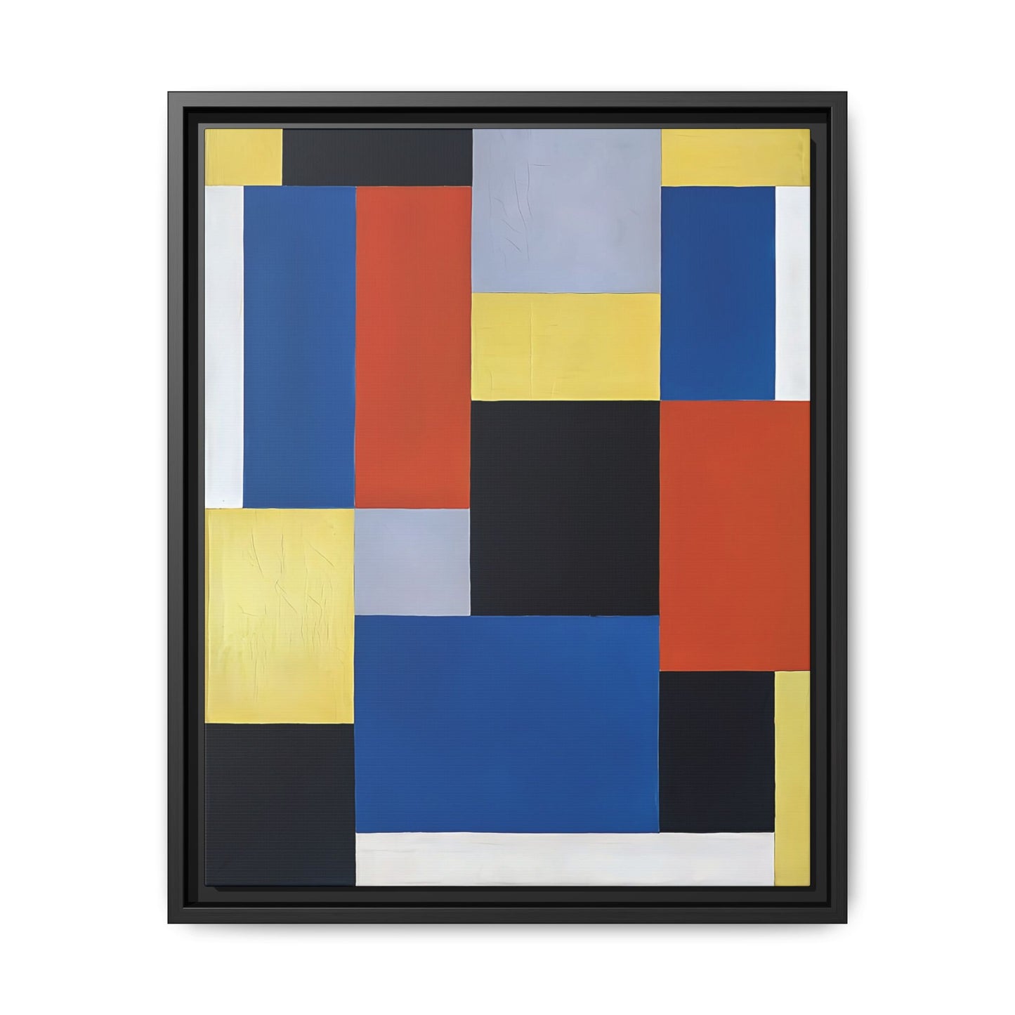 Composition XX 1920 by Theo van Doesburg  / Toile encadrée sur caisse américaine