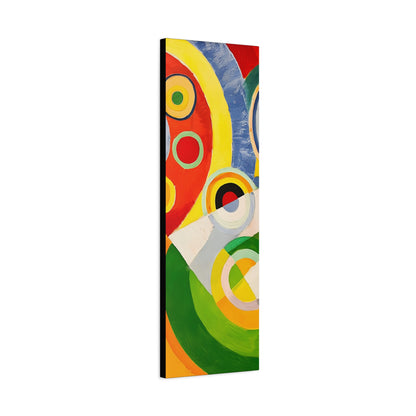 Rythme, Joie de vivre (1930) by Robert Delaunay / Reproduction Fine Art sur Toile / Large Epaisseur 3.2 cm - 1.25 inch