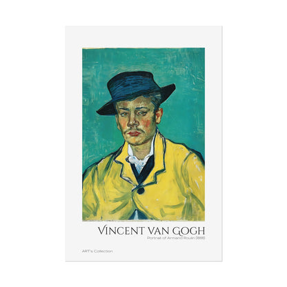 Portrait of Armand Roulin (1888) by Vincent van Gogh / Affiche imprimée - Série ART's Collection