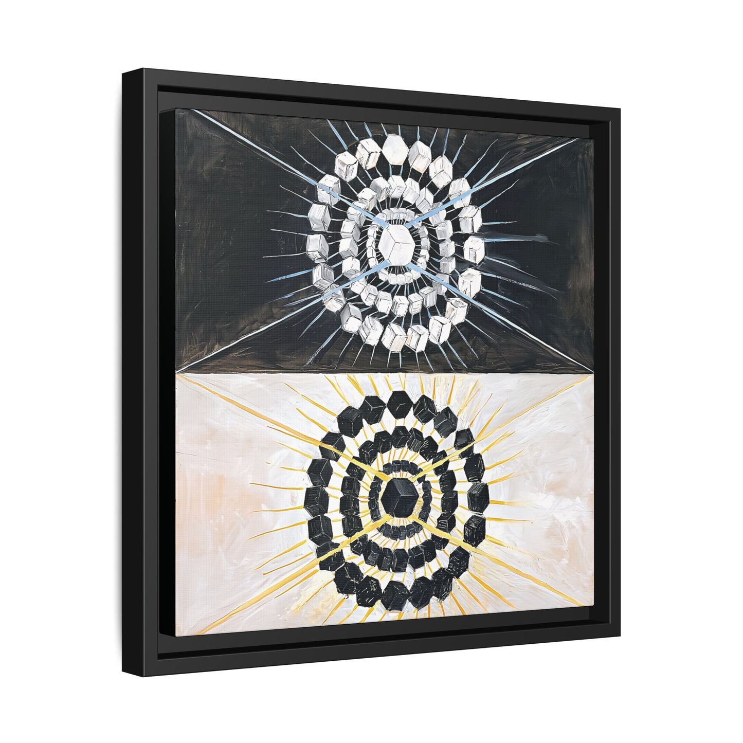 Group IX,SUW No. 8, The Swan, No. 8 (1915) by Hilma af Klint   / Toile encadrée sur caisse américaine