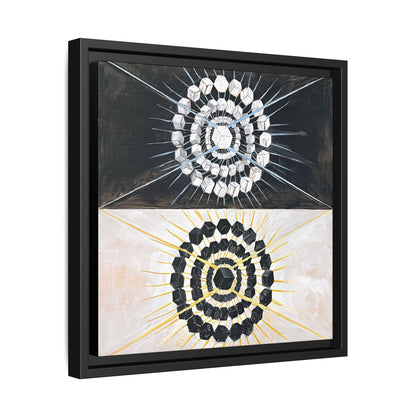 Group IX,SUW No. 8, The Swan, No. 8 (1915) by Hilma af Klint   / Toile encadrée sur caisse américaine