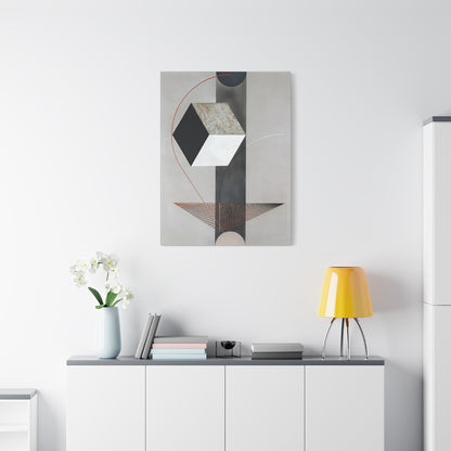 Proun 99 (ca. 1923-1925) by El Lissitzky / Reproduction Fine Art sur Toile /  Epaisseur 3.2 cm - 1.25 inch