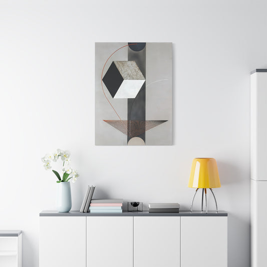 Proun 99 (ca. 1923-1925) by El Lissitzky / Reproduction Fine Art sur Toile /  Epaisseur 3.2 cm - 1.25 inch