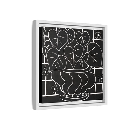 Corbeille de bégonias I (1938) by Henri Matisse / Toile encadrée sur caisse américaine