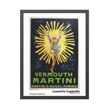 Vermouth Martini (1920) by Leonetto Cappiello / Affiche Encadrée Série Vintage Ads Collection