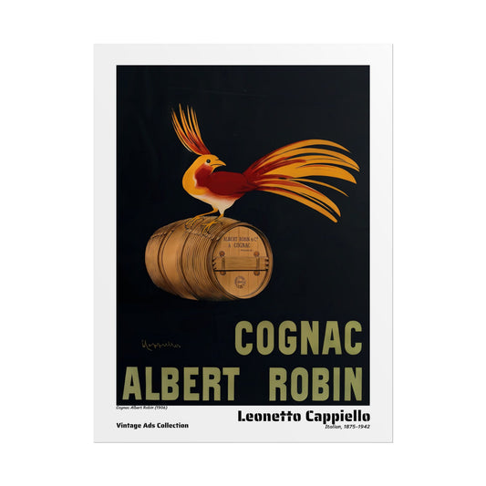 Cognac Albert Robin (1906) by Leonetto Cappiello / Affiche imprimée - Série Vintage Ads Collection