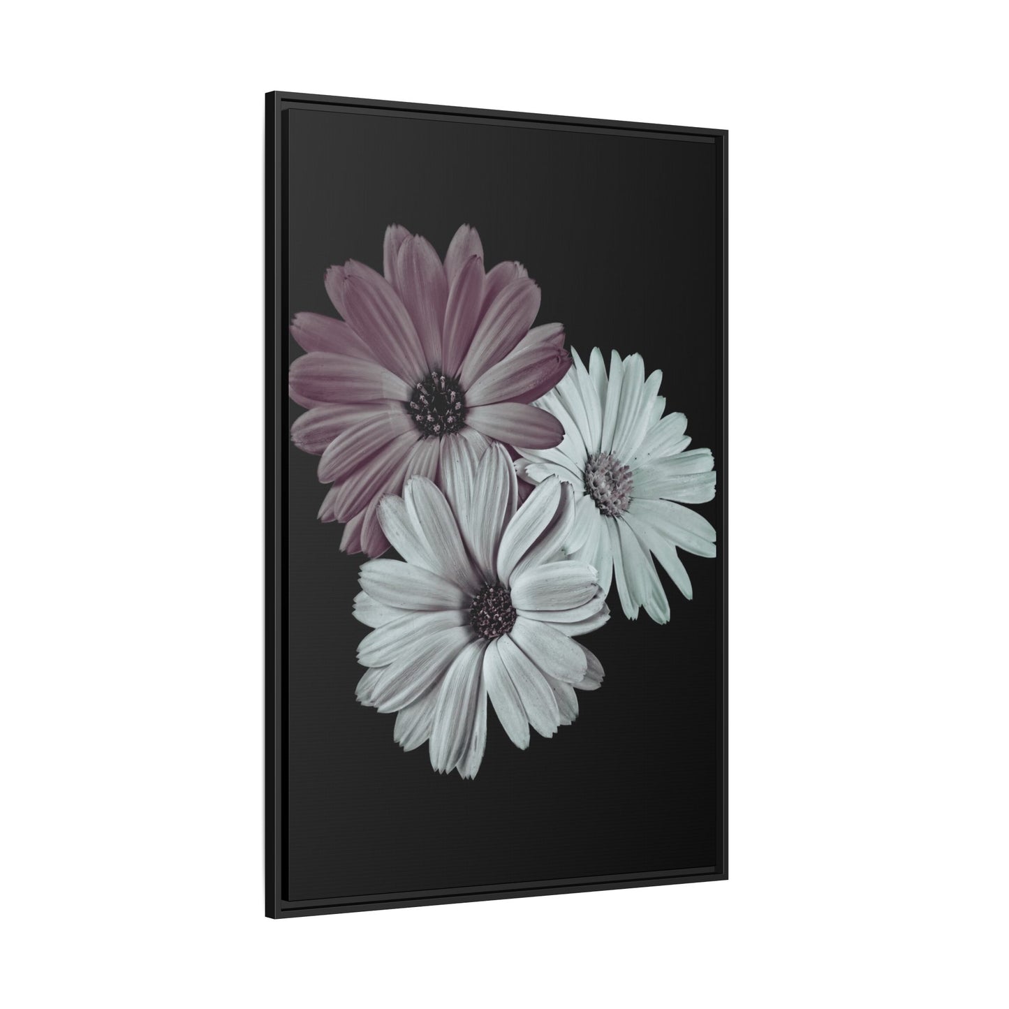 Collection Signature "FLORAL Numéro 5" sur Toile encadrée avec caisse américaine