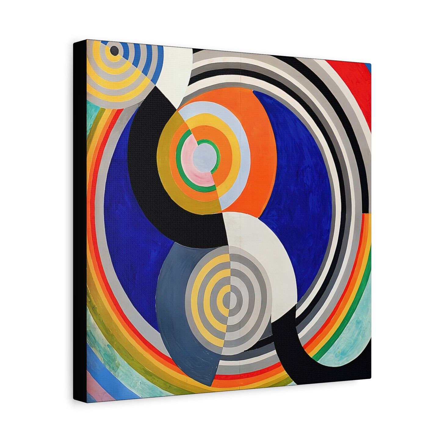 Rythme numéro 2 (1938)  by Robert Delaunay / Reproduction Fine Art sur Toile / Epaisseur 3,2cm - 1'25 po