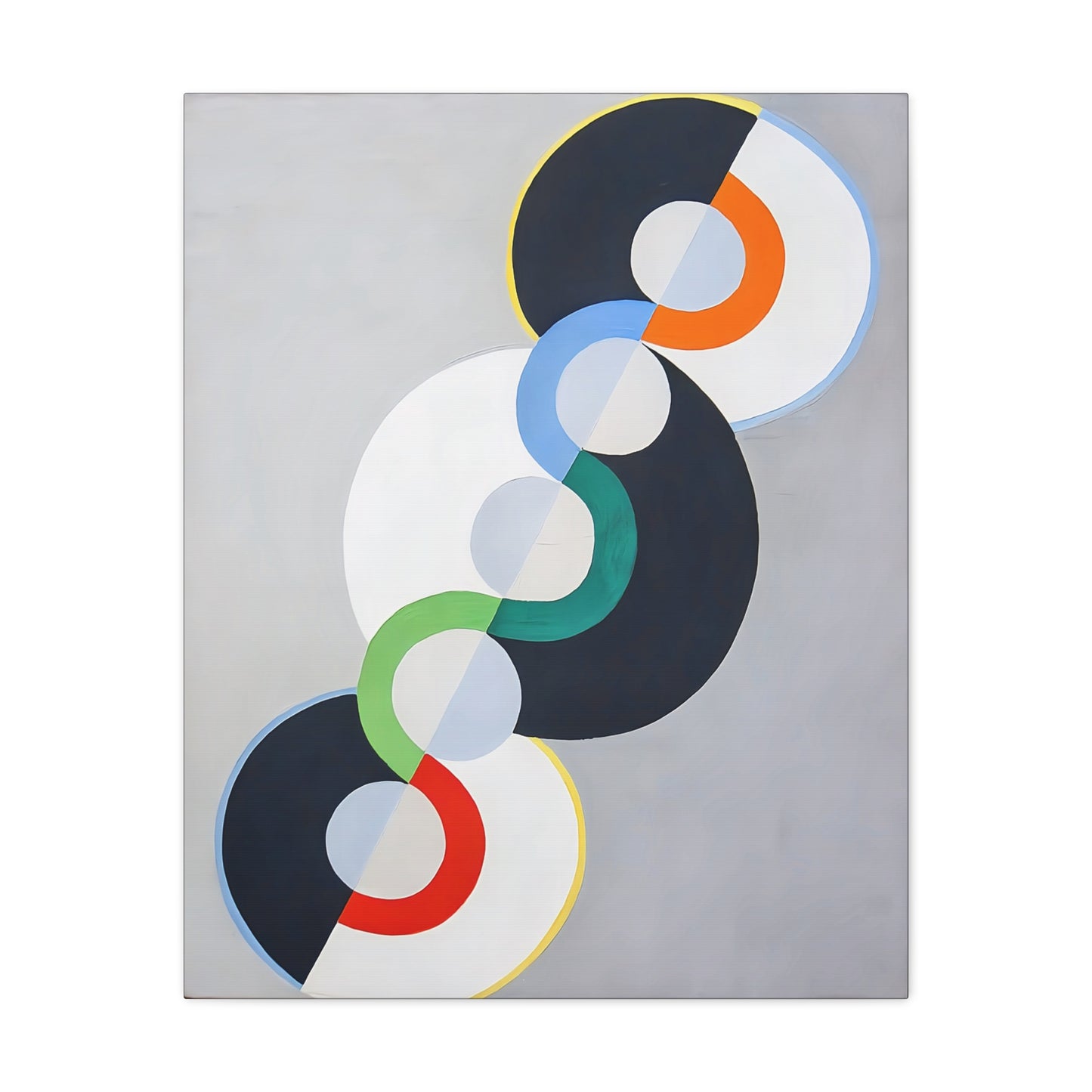 Endless_Rhythm  by Robert Delaunay / Reproduction Fine Art sur Toile / Epaisseur 3,2cm - 1'25 po