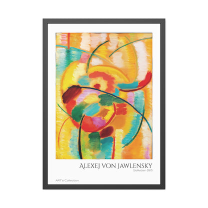 Stillleben (1917) by Alexej von Jawlensky  / Affiche Encadrée série ART's Collection