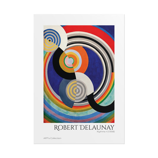 Rythme Numéro 2 (1938) by Robert Delaunay / Affiche imprimée - Série ART's Collection