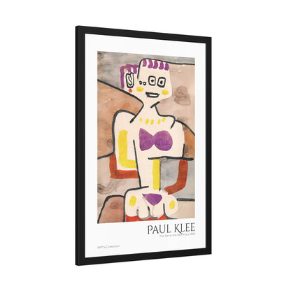 The Girl in the North (ca. 1939)  by Paul Klee / Affiche Encadrée série ART's Collection