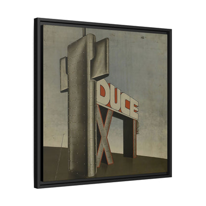 Parole in liberta - futuriste olfattive tattili-termiche Pl. 14 (1932) by Filippo Tommaso / Toile encadrée sur caisse américaine