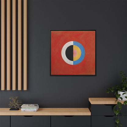 Group IX,SUW, No. 17. The Swan (1914-1915) by Hilma af Klint   / Toile encadrée sur caisse américaine
