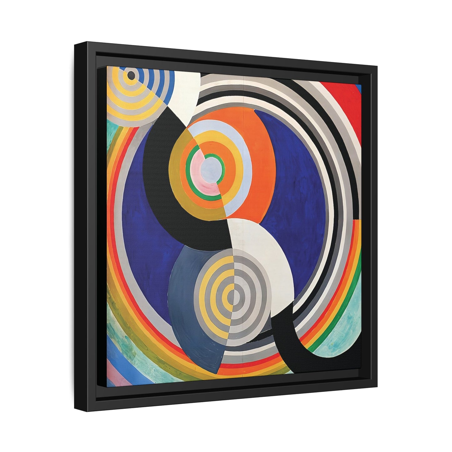 Rythme Numéro 2 (1938) by Robert Delaunay  / Toile encadrée sur caisse américaine