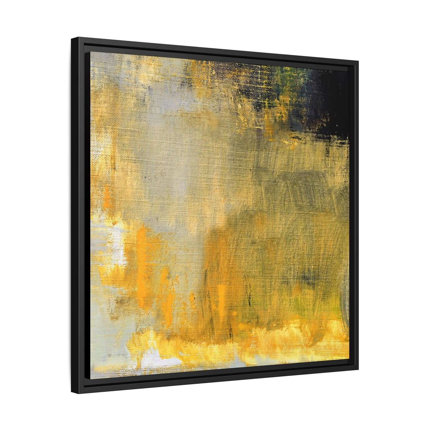 Tableau Contemporain Wheat Field "Série Sign Collections" / Toile encadrée sur caisse américaine