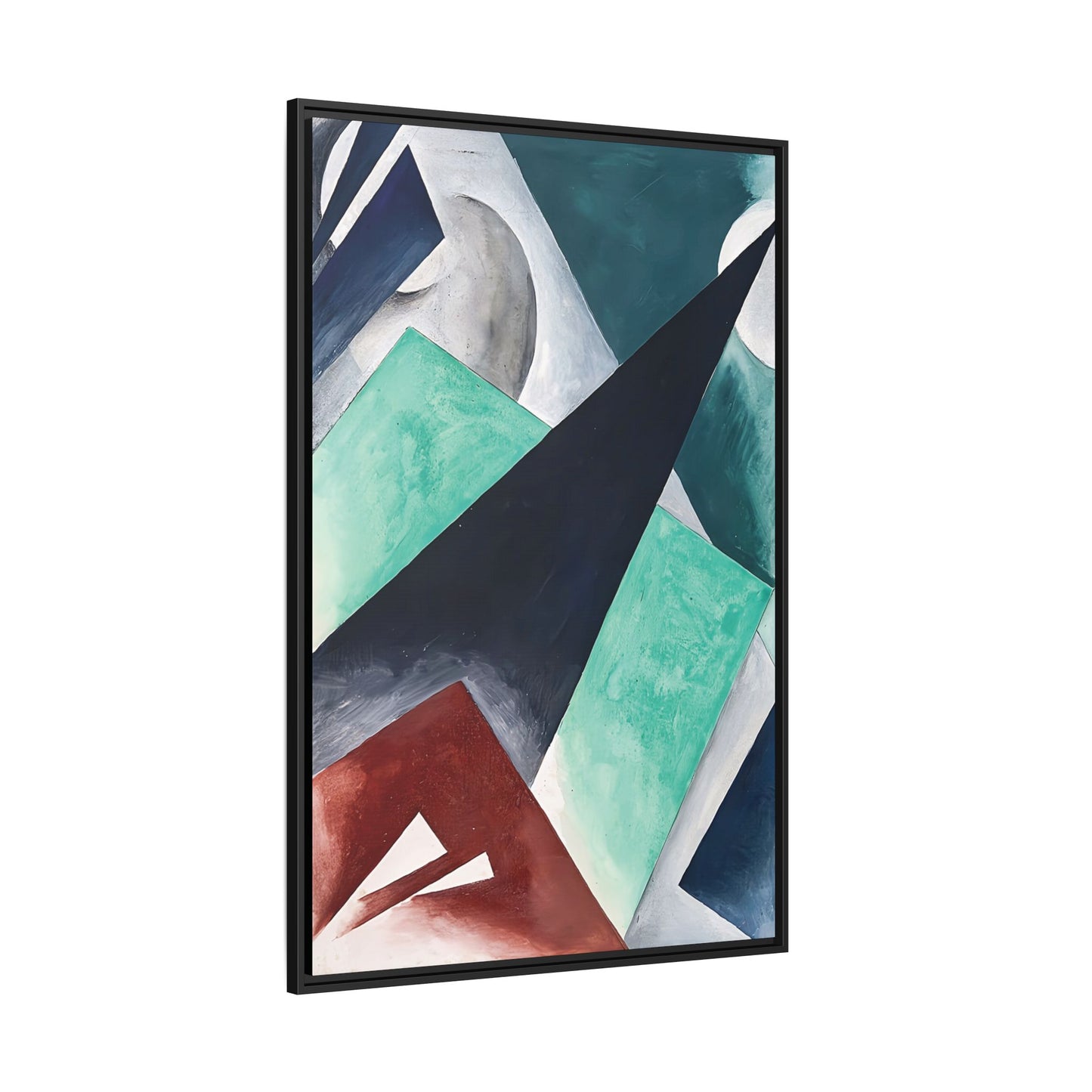 Painterly Architectonic (1918) by Lyubov Popova / Toile encadrée sur caisse américaine