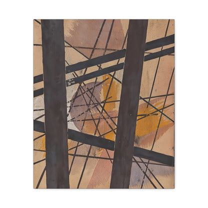 Raum-Kraft Komposition (1921-22) by Lyubov Popova  / Reproduction Fine Art sur Toile /  Epaisseur 3.2 cm - 1.25 inch