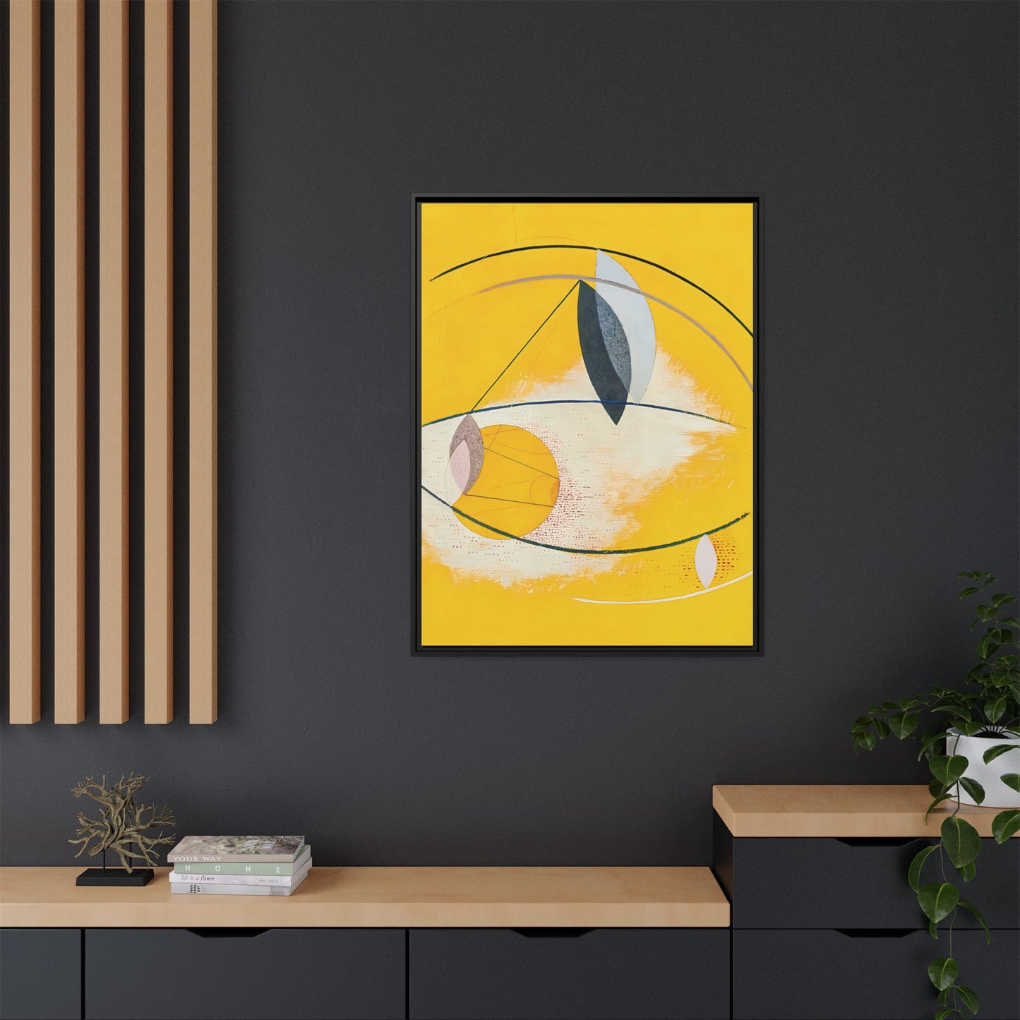 Gal Ab I (1930)  by László Moholy-Nagy  / Toile encadrée sur caisse américaine