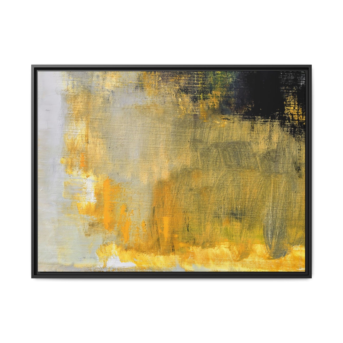 Tableau Contemporain Wheat Field "Série Sign Collections" / Toile encadrée sur caisse américaine