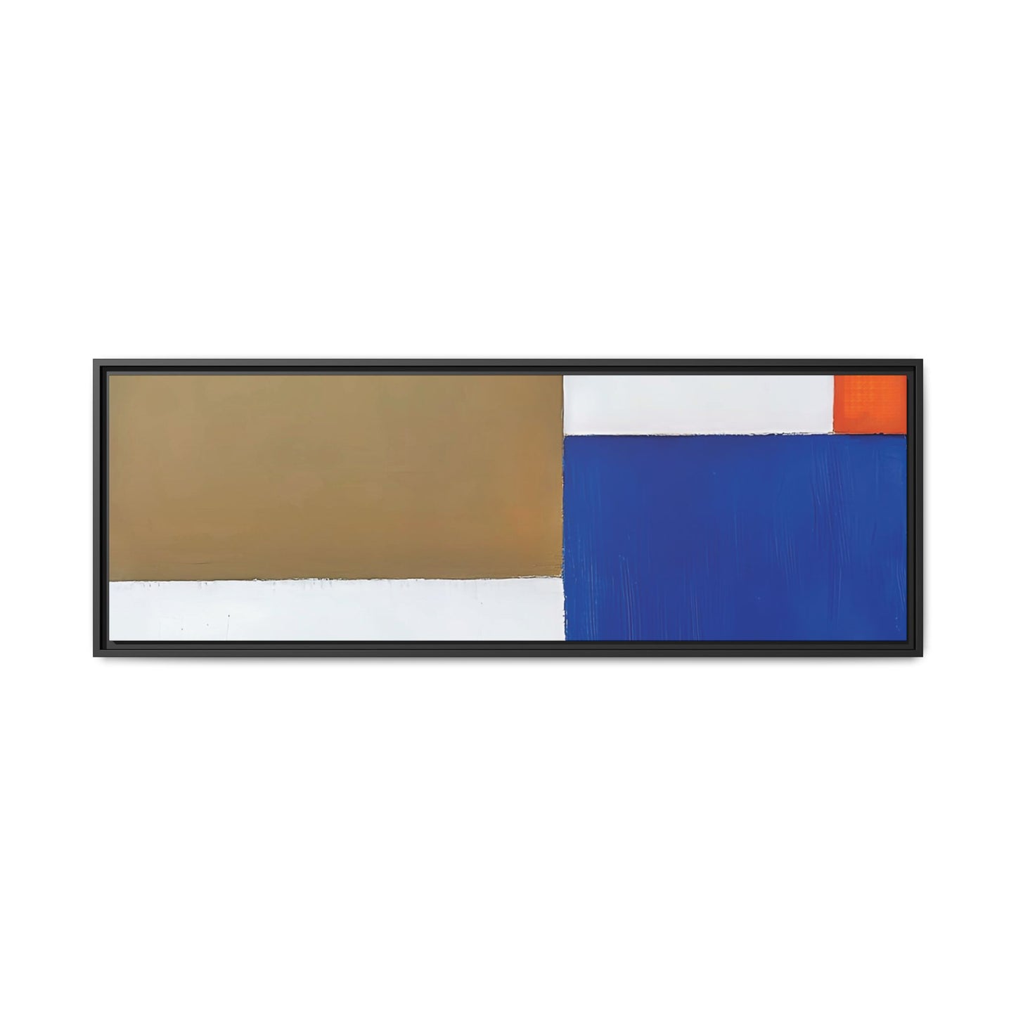 Composition (1923-1924) by Theo van Doesburg  / Toile encadrée sur caisse américaine