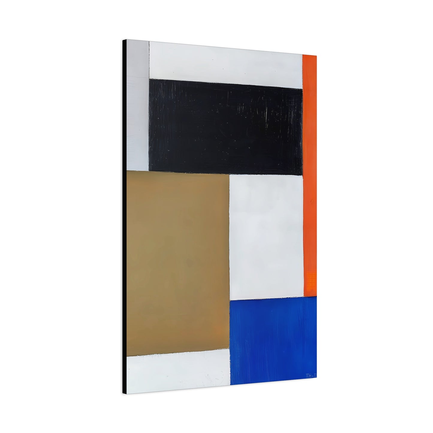 Composition (1923 - 1924) by Theo van Doesburg / Reproduction Fine Art sur Toile / Epaisseur 3,2cm - 1'25 po