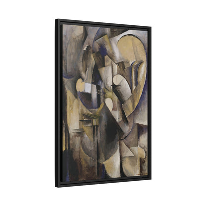 Interior with Music (1915) by Max Weber  / Toile encadrée sur caisse américaine