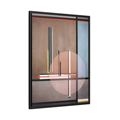 Lis (1922) by László Moholy-Nagy  / Toile encadrée sur caisse américaine